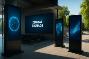 Digital signage is transforming visual communication in organizations. Find out how it can bring you efficiency, control and visual impact!