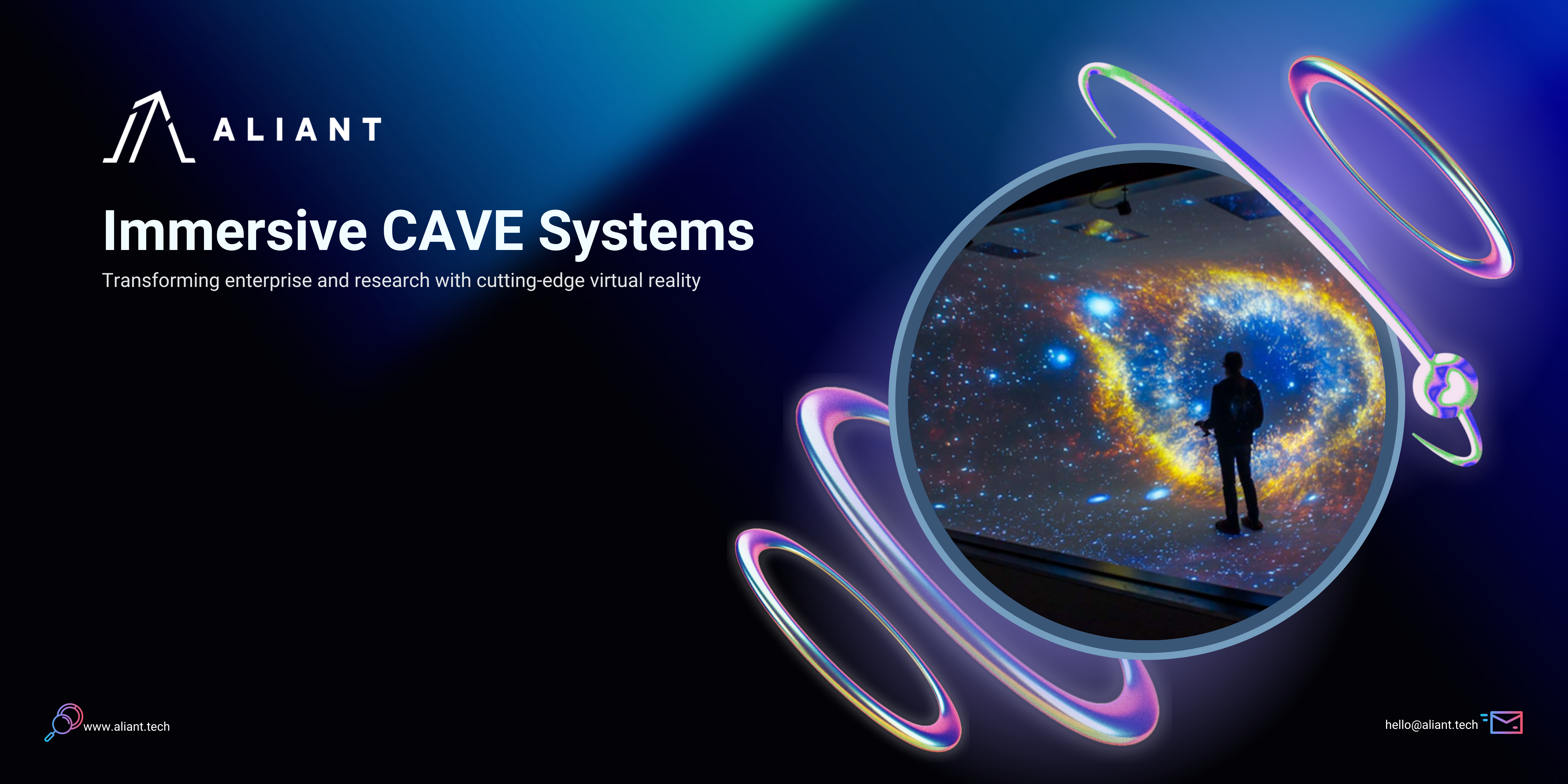 Aliant and Antycip launch the first CAVE virtual reality lab in Romania, at the 