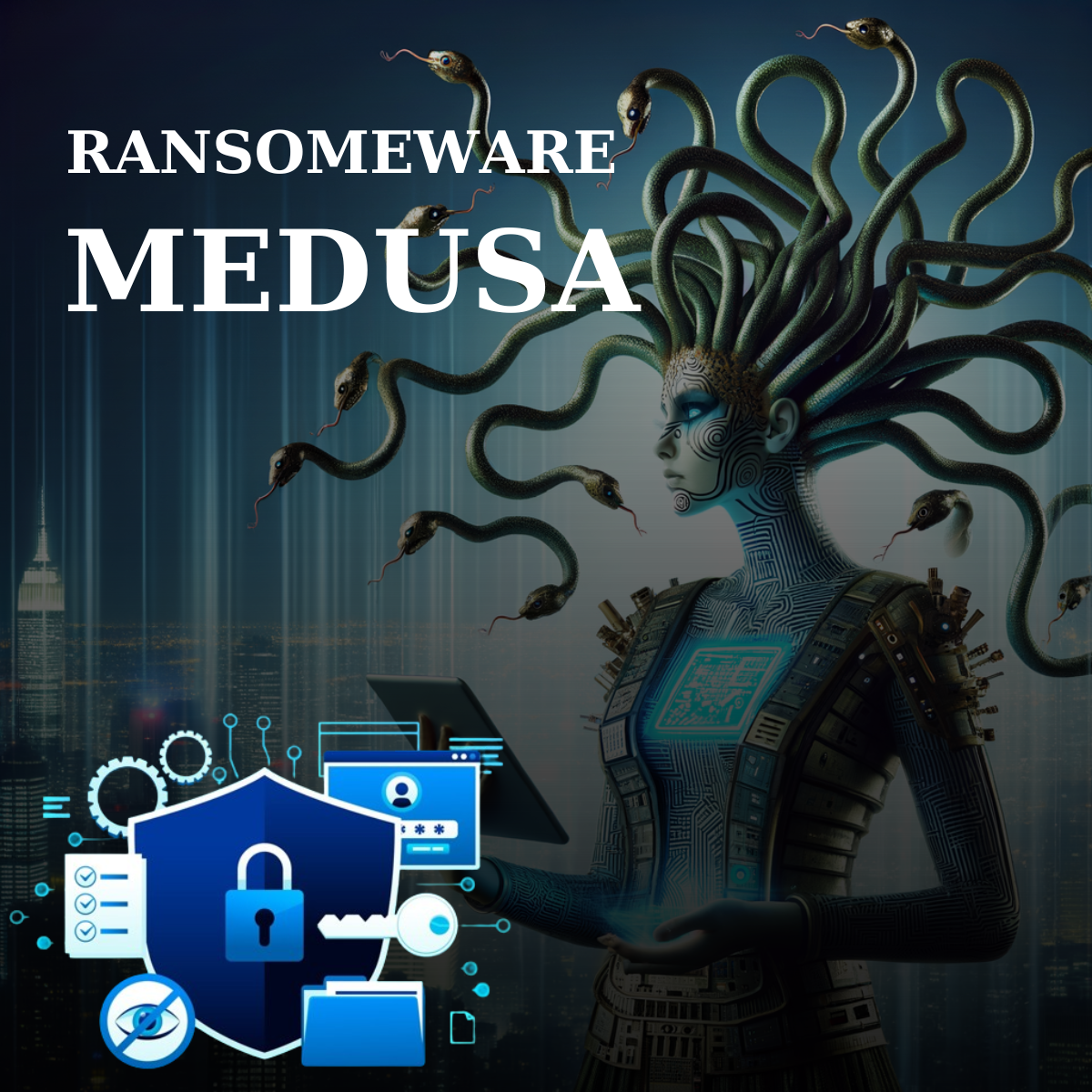 Ransomware-ul Medusa, o amenințare în lumea cibernetică, vizează companii și instituții prin criptarea datelor și extorcarea prin dublă răscumpărare.